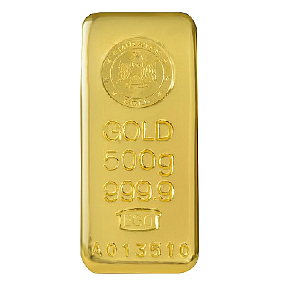 500 gram Fine Gold Bar 999.9 - Emirates gold